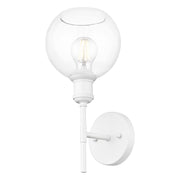 Axel Bath Sconce in Matte White