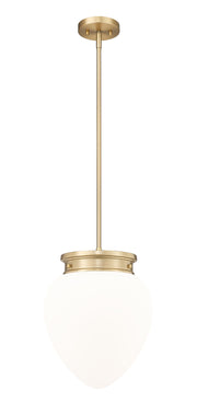 Gideon 1 Light 12.5" Pendant in Modern Gold