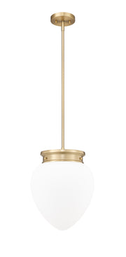 Gideon 1 Light 12.5" Pendant in Modern Gold