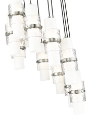 Cayden 11 Light 24" Pendant in Brushed Nickel