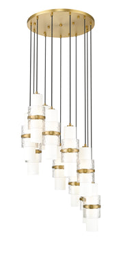Cayden 11 Light 24" Pendant in Modern Gold