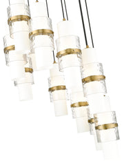 Cayden 11 Light 24" Pendant in Modern Gold