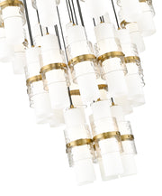 Cayden 27 Light 36" Pendant in Modern Gold