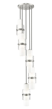 Cayden 5 Light 12" Pendant in Brushed Nickel