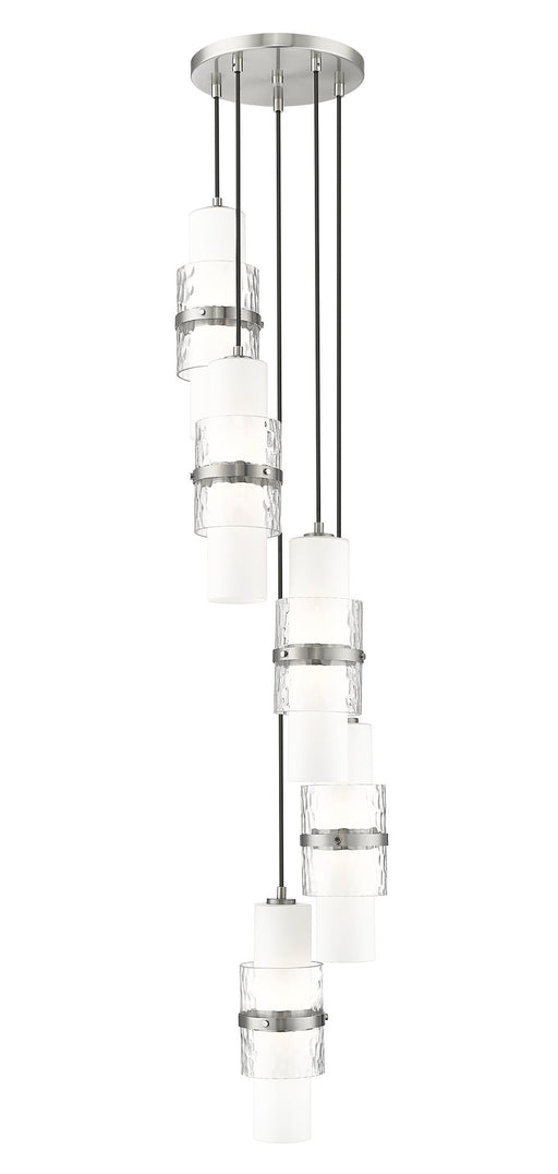 Cayden 5 Light 12" Pendant in Brushed Nickel