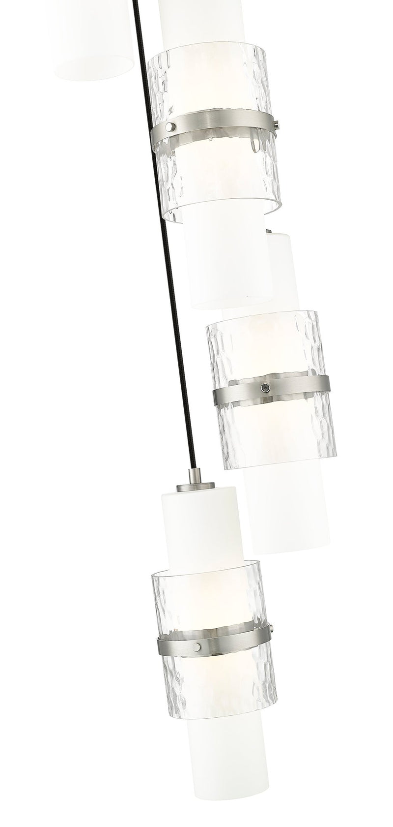Cayden 5 Light 12" Pendant in Brushed Nickel