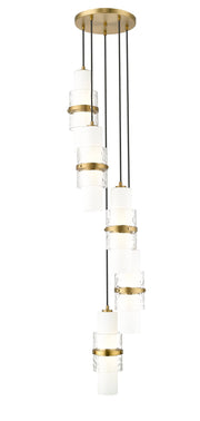 Cayden 5 Light 12" Pendant in Modern Gold