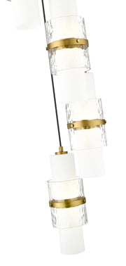 Cayden 5 Light 12" Pendant in Modern Gold
