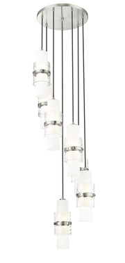 Cayden 7 Light 18" Pendant in Brushed Nickel