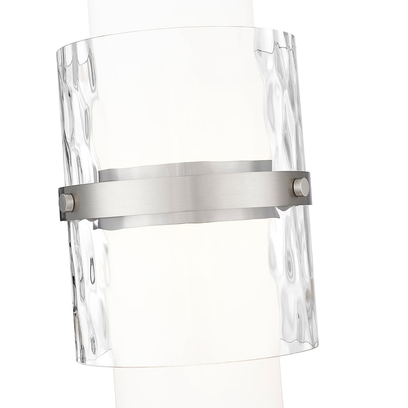 Cayden 1 Light 6.5" Pendant, Cord Mount in Brushed Nickel