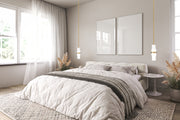 Cayden 1 Light 6.5" Pendant, Rod Mount in Modern Gold in a room setting