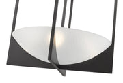 Devon 4 Light 18" Pendant in Matte Black