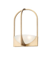 Devon 2 Light 12" Wall Sconce in Modern Gold