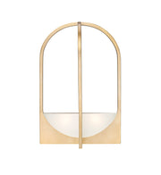 Devon 2 Light 12" Wall Sconce in Modern Gold