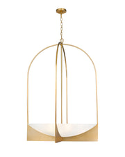 Devon 8 Light 32" Pendant in Modern Gold
