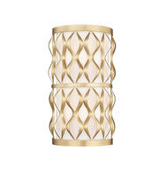 Harden 2 Light 8" Wall Sconce in Modern Gold