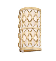Harden 2 Light 8" Wall Sconce in Modern Gold