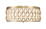 Harden 5 Light 20.25" Flush mount in Modern Gold