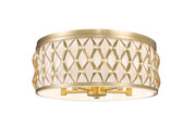 Harden 5 Light 20.25" Flush mount in Modern Gold