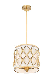 Harden 3 Light 12" Pendant in Modern Gold