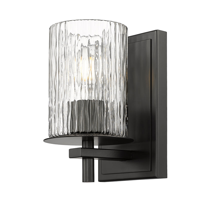 Grayson 1 Light 4.75" Wall Sconce in Matte Black