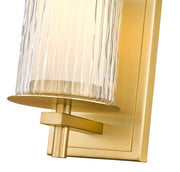 Grayson 1 Light 4.75" Wall Sconce in Modern Gold