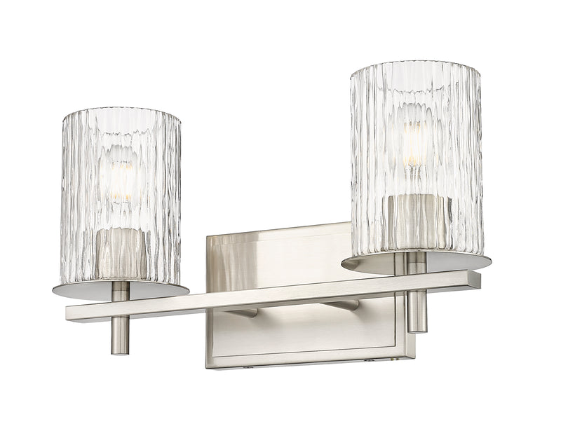 Grayson 2 Light 16" Vanity in Brushed Nickel
