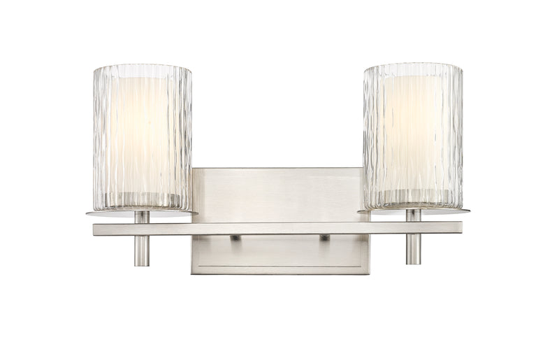 Grayson 2 Light 16" Vanity in Brushed Nickel