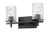 Grayson 2 Light 16" Vanity in Matte Black