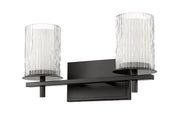 Grayson 2 Light 16" Vanity in Matte Black