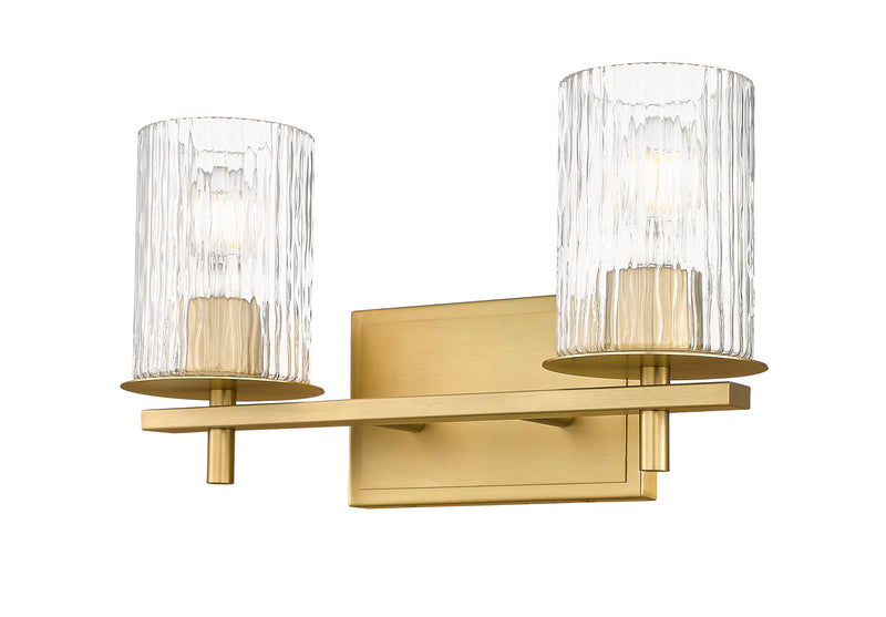 Grayson 2 Light 16" Vanity in Modern Gold