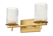 Grayson 2 Light 16" Vanity in Modern Gold