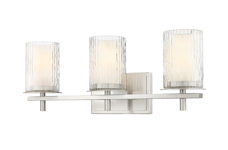 Grayson 3 Light 23" Vanity in Brushed Nickel