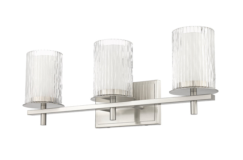 Grayson 3 Light 23" Vanity in Brushed Nickel