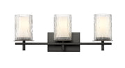 Grayson 3 Light 23" Vanity in Matte Black