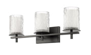 Grayson 3 Light 23" Vanity in Matte Black