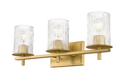 Grayson 3 Light 23" Vanity in Modern Gold