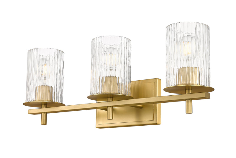Grayson 3 Light 23" Vanity in Modern Gold