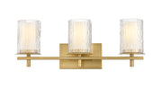 Grayson 3 Light 23" Vanity in Modern Gold