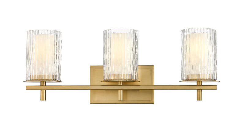 Grayson 3 Light 23" Vanity in Modern Gold