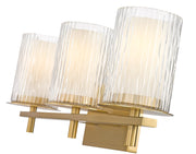Grayson 3 Light 23" Vanity in Modern Gold