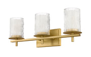 Grayson 3 Light 23" Vanity in Modern Gold