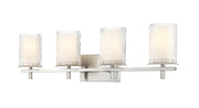 Grayson 4 Light 31" Vanity in Brushed Nickel