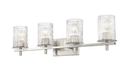 Grayson 4 Light 31" Vanity in Brushed Nickel
