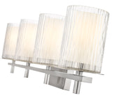 Grayson 4 Light 31" Vanity in Brushed Nickel
