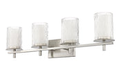 Grayson 4 Light 31" Vanity in Brushed Nickel