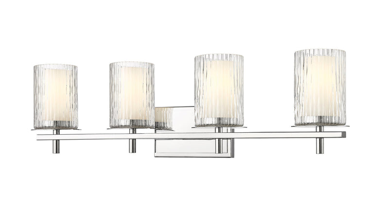 Grayson 4 Light 31" Vanity in Chrome