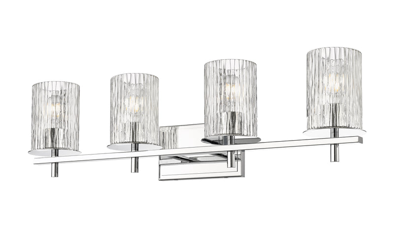 Grayson 4 Light 31" Vanity in Chrome