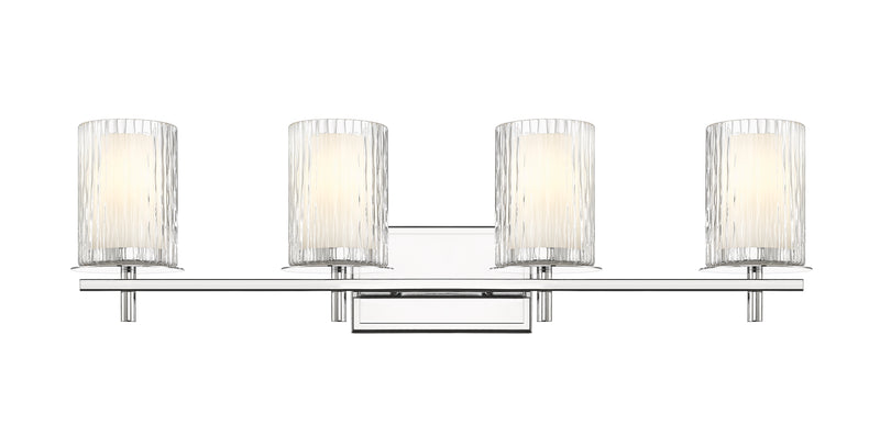 Grayson 4 Light 31" Vanity in Chrome