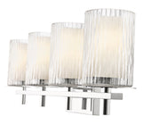 Grayson 4 Light 31" Vanity in Chrome